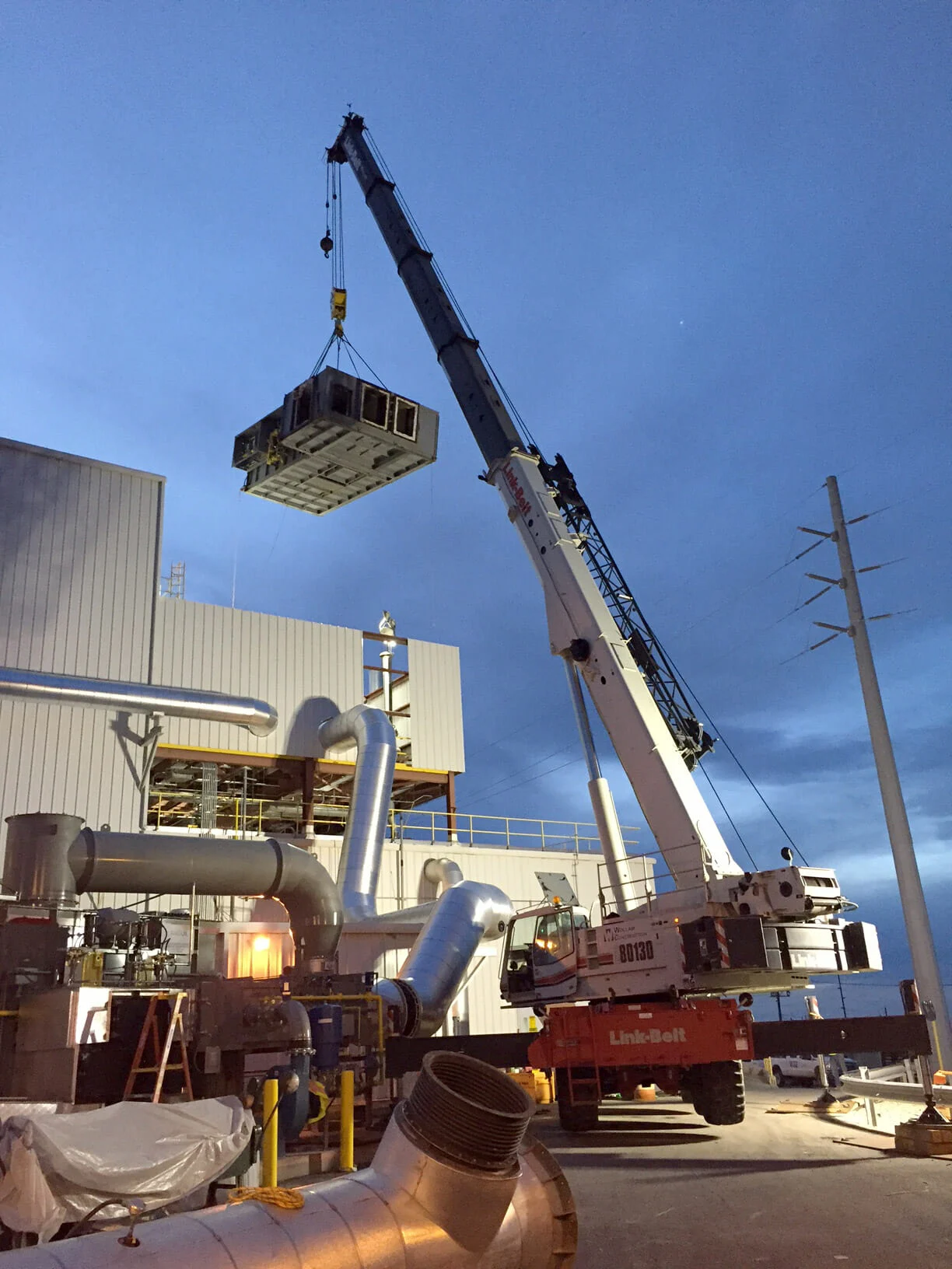 Mechanical equipment installation